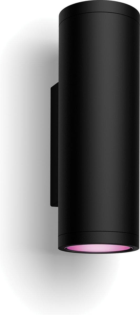 Philips Hue White & Col. Amb. Appear væglampe rund sort 1200lm (915005842801)