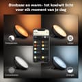 Miniatyrbillede 4 af 10: Philips Hue White & Col. Amb. LED bordlampe Bloom, sort, dæmpbar, 16 millioner farver, kontrollerbar via app, kompatibel med Amazon Alexa (Echo, Echo