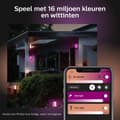Miniatyrbild 3 av 8: Philips Hue Ambiance White & Color Impress vägglampa LED svart, 1-ljuskälla, färgväxlare (1742930P7)