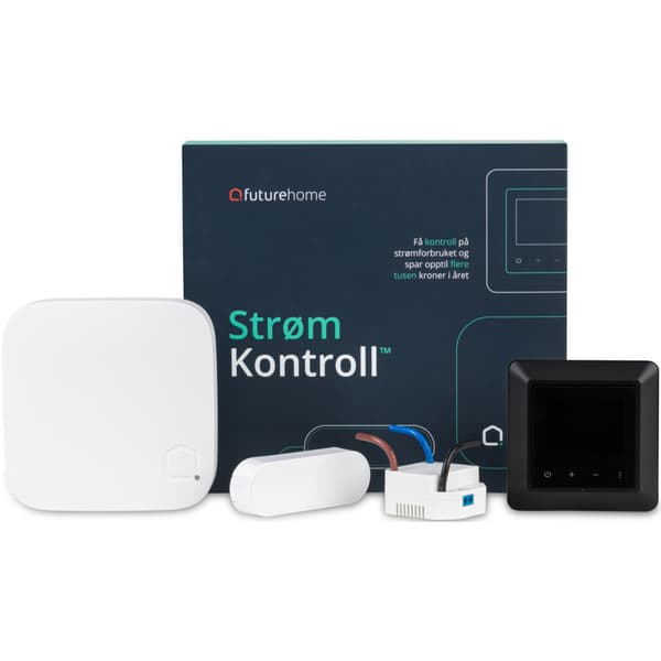 Futurehome Strømkontroll Sort