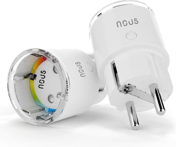 NOUS Smart Tuya WiFi Plug - Smart Plug - Tuya SmartLife - 3680W - Wifi