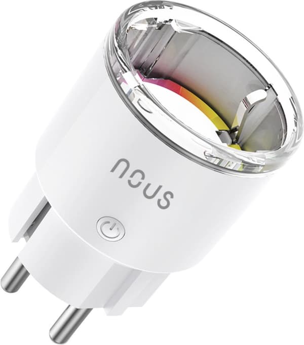 NOUS Smart Tuya WiFi Plug - Smart Plug - Tuya SmartLife - 3680W - Wifi