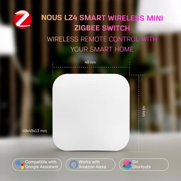 Nous LZ4 smart switch Zigbee