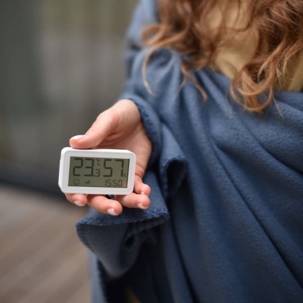 Nous Temperatur- og fugtighedssensor LCD