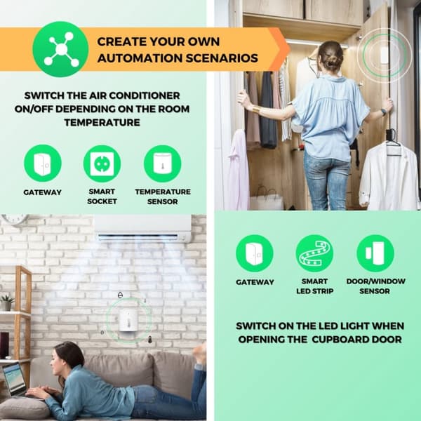 Nous Home Gateway zigbee WiFi