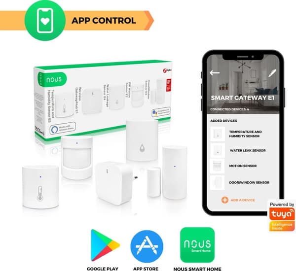 Nous Home Gateway zigbee WiFi