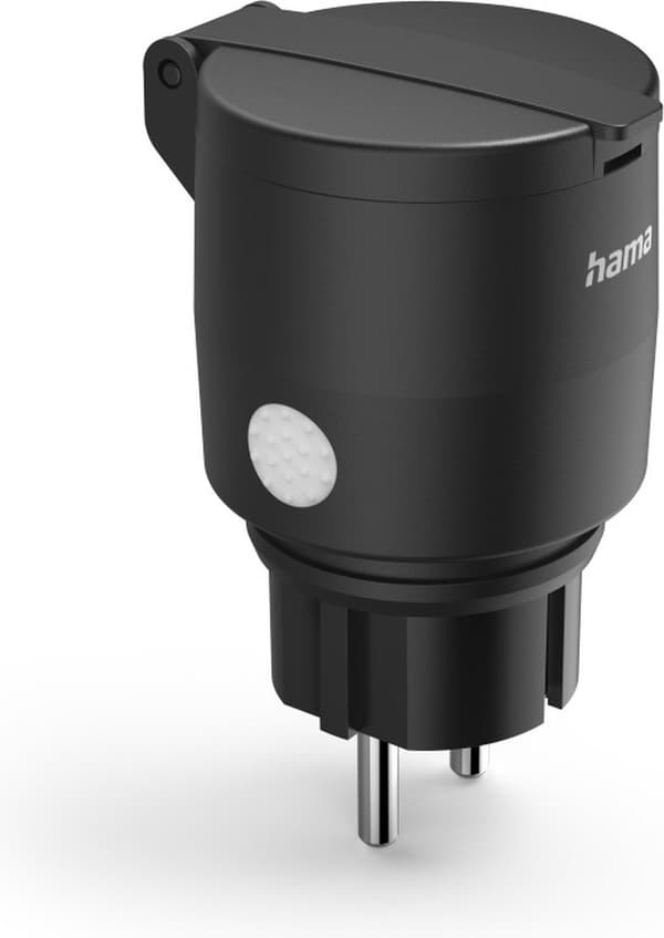 Hama 00176627 Socket Wireless Outdoor 2300 W musta
