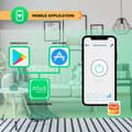 Miniatyrbild 5 av 9: Nous Tuya ZigBee Smart Plug 2-pack - Tuya eller Smart Life App - Kräver ZigBee nav - Max 3680W