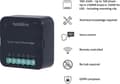 Miniatyrbillede 7 af 8: Hombli Smart Switch Modul | Eftermonter WiFi-switch til dobbeltvægkontakt eller stikkontakt - Styring via mobilapp - Ingen hub påkrævet