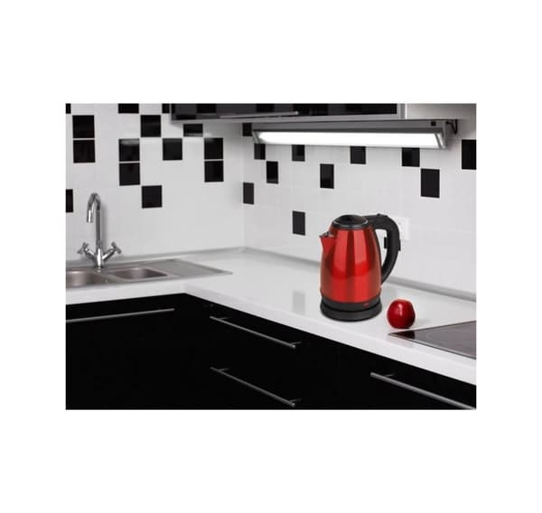 Omega vedenkeitin OEK802 1,8l 1500W, punainen