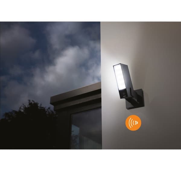 Netatmo ulkokamera sireenin läsnäololla