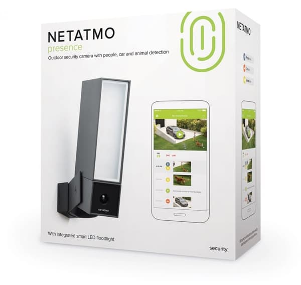 Netatmo turvakameran läsnäolo