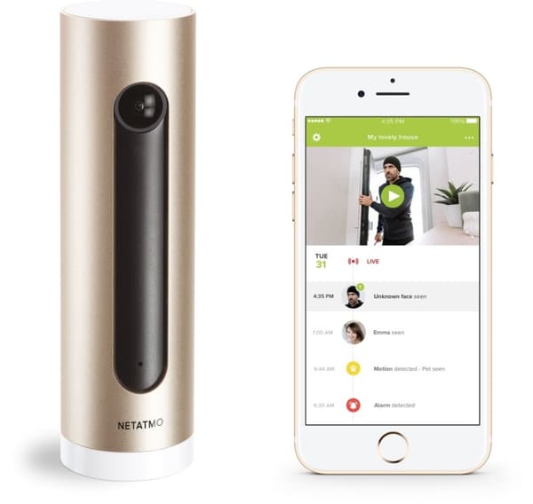 Netatmo turvakamera Tervetuloa