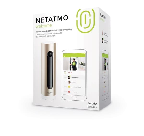 Netatmo turvakamera Tervetuloa