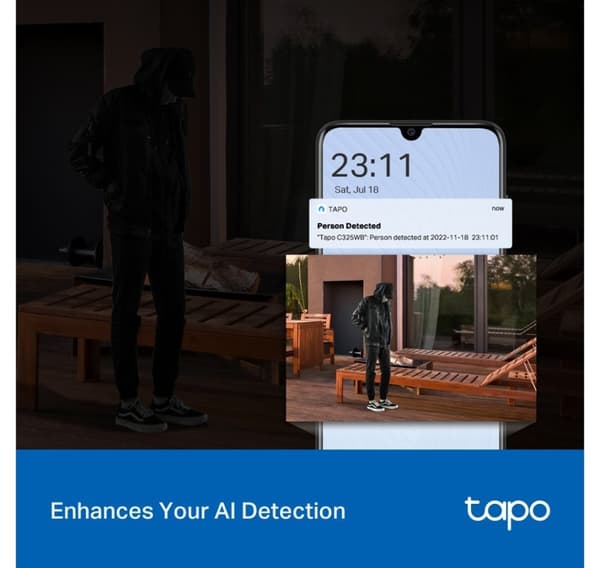 TP-Link sikkerhetskamera Tapo C325WB Outdoor