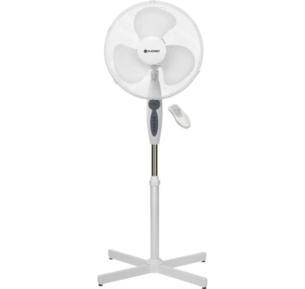 Platinet tuuletin 16", valkoinen (44749)