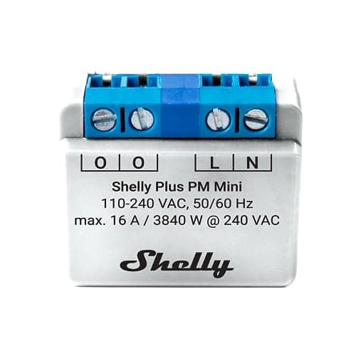 Shelly · Indsænket · "Plus PM Mini"" · WLAN · BT (Shelly_Plus_PM_Mini)