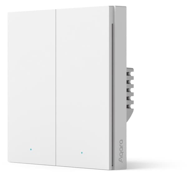 Aqara väggbrytare Smart Wall Switch H1 dubbel (med neutral)