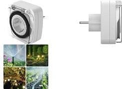 ANSMANN Mekanisk timer udendørs AES7, hvid - til markedet: D / NL / A / L - 1 stk (1260-0013) Hvid