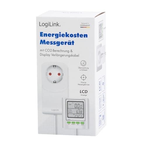 LogiLink ZUB Energi Cost Meter med CO2 beregnet. (EM0006)
