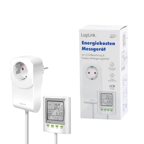 LogiLink ZUB Energi Cost Meter med CO2 beregnet. (EM0006)