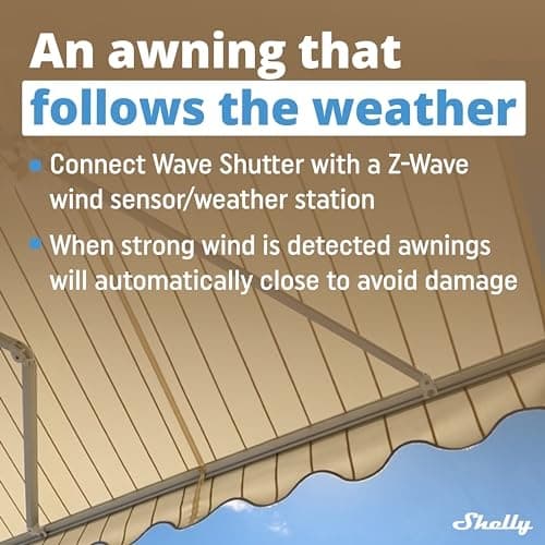 Shelly Wave Shutter Relay Dual Roller Shutter Z-Wave Roller Shutter Control (Shelly_W_Shutter)