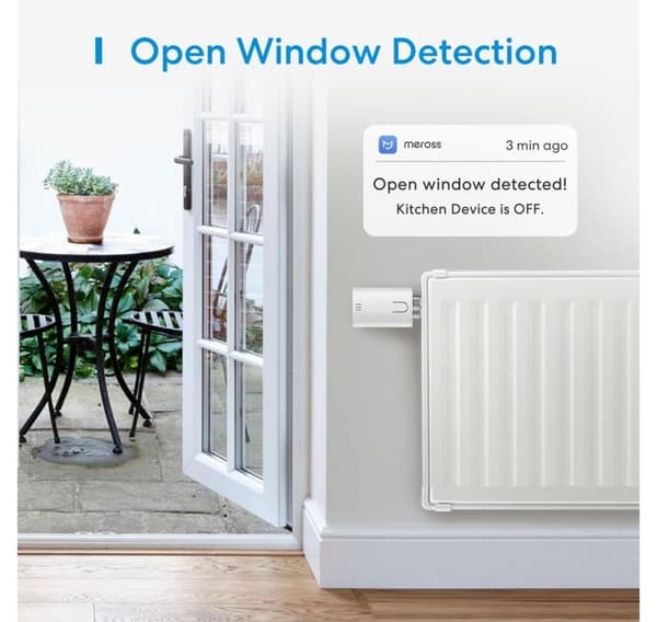 Smart home Termostat Ventil/utan HUB, MEROSS