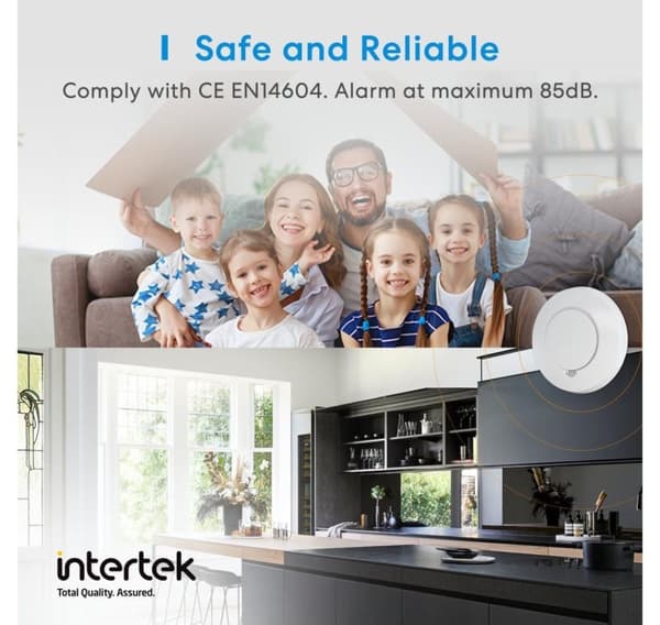 Smart hjem røykvarsler sett GS559AHHK MEROSS
