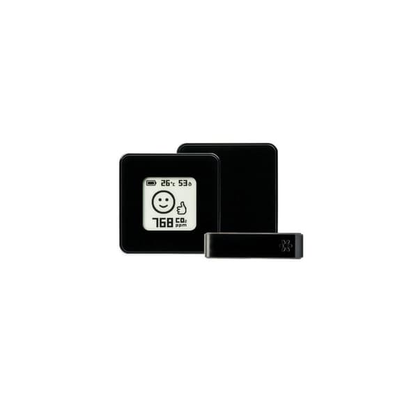 Smart home luftkvalitetssensor/sort airv-blck, Airvalent