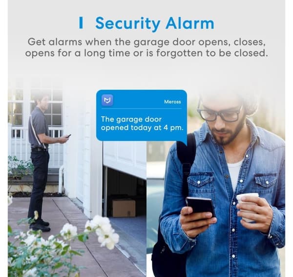 Smarthus garasjeportåpner/WI-FI MSG100HK MEROSS