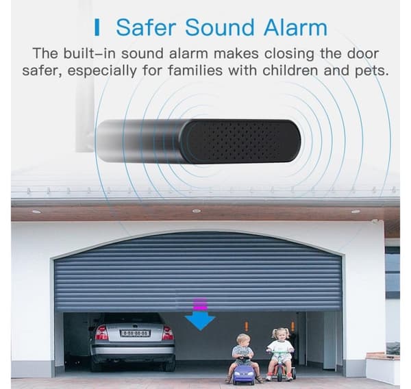 Smart Wi-Fi garasjeportåpner MSG200, MEROSS