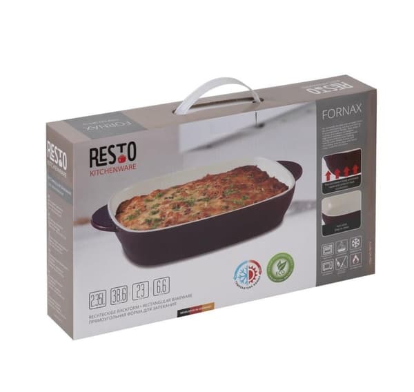 Rektangulært baketøy 2,35l/96113, Resto