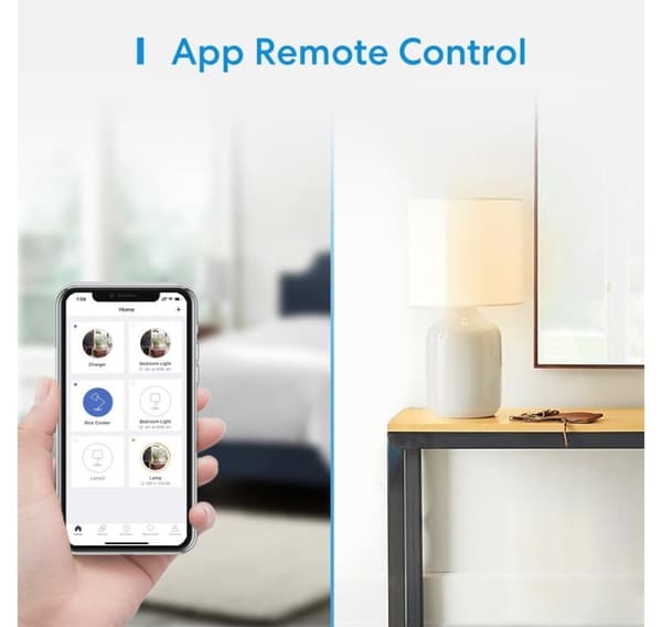 Smart home wi-fi vægafbryder/2-vejs mss550xhk, Meross