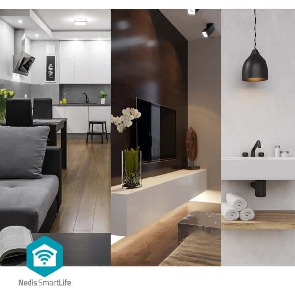 Nedis SmartLife WIFIP312FWT -älyjatkojohto, 16 A, 3680 W