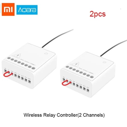 Smart Home-kit, Gateway-hubb, Zigbee-teknologi, 2 st med neutral 2K