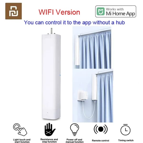 Smart Home-kit, Gateway-hubb, Zigbee-teknologi, 2 st med neutral 2K