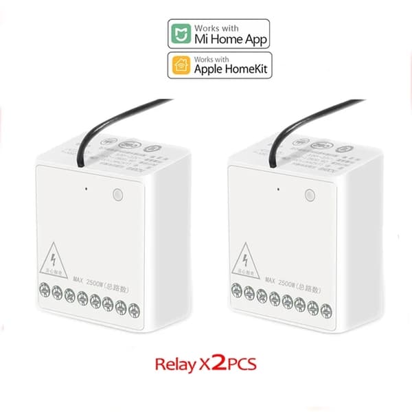 Älykäs keskushubi, monitilayhteensopivuus, ZigBee 30 -teknologia, 2 kpl releitä