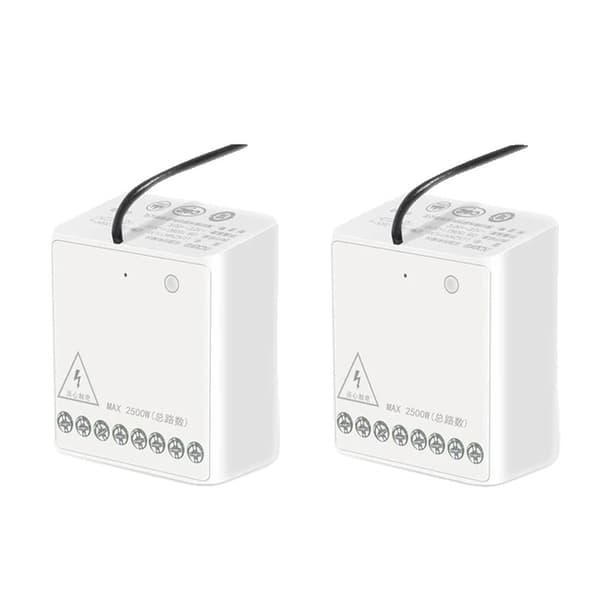 Älykäs keskushubi, monitilayhteensopivuus, ZigBee 30 -teknologia, 2 kpl releitä