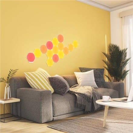 Nanoleaf | Shapes Hexagon - Expansionspaket (3 paneler) | 16M+ färger