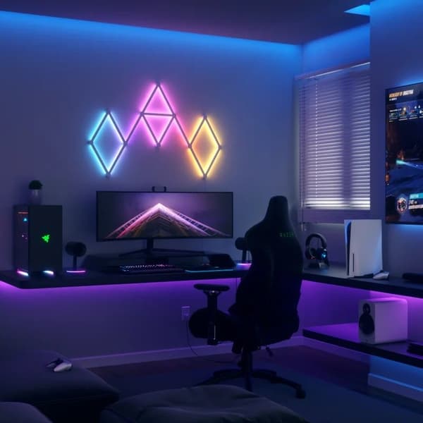 Nanoleaf Lines Starter Kit (9 paneler) Nanoleaf | Lines Starter Kit (9 paneler) | I | 16M+ farver