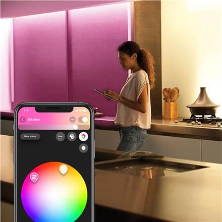 Philips Hue | Hue Col Lightstrip | Plus base | I | 20 W | Flere farver | Bluetooth