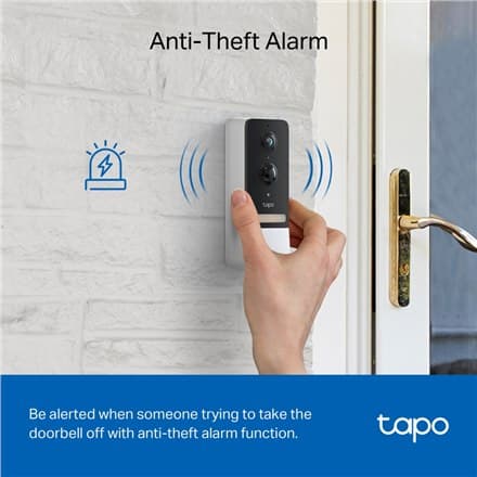 TP-LINK | Tapo intelligent batteridrevet videodørklokke | D230S1