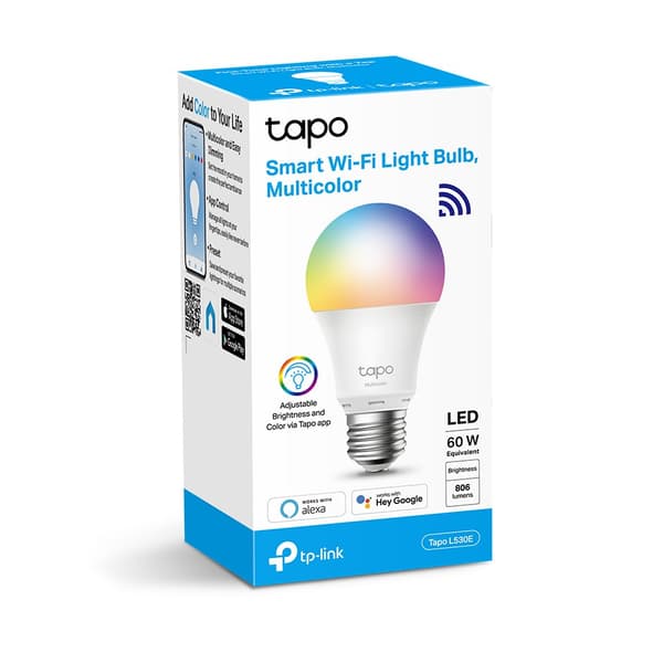 TP-LINK | Tapo L530E | Smart Wi-Fi pære | Flerfarvet