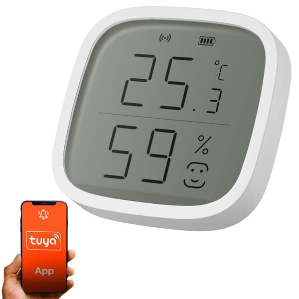 Extralink Smart Life Temperatur- och luftfuktighetssensor | Temperatur- och fuktighetssensor | Smart hem