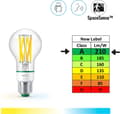 Miniatyrbild 4 av 11: Signify WiZ White 60W E27 A60 Standard Filament klar Tunable (929003714001)