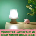 Miniatyrbild 6 av 11: Signify WiZ White 60W E27 A60 Standard Filament klar Tunable (929003714001)