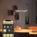 Miniatyrbild 4 av 8: Philips Hue Being hänglampa - varmt till kallt vitt ljus - svart - 1 dimmer