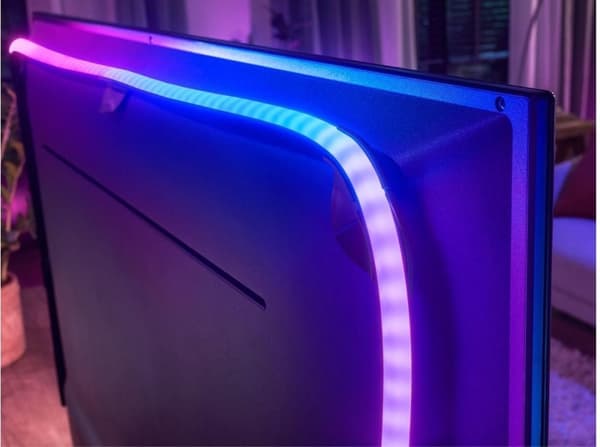 Philips Hue Play Gradient Lightstrip 65 tum - TV - Svart - 20W - inkl. Strömförsörjning och kontroller
