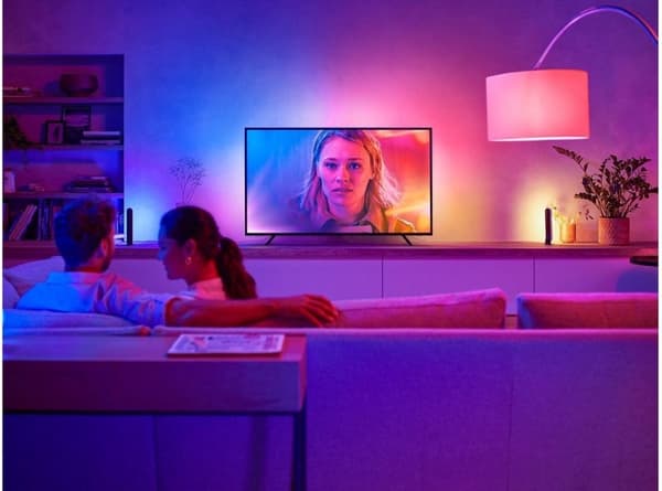 Philips Hue Play Gradient Lightstrip 65 tum - TV - Svart - 20W - inkl. Strömförsörjning och kontroller