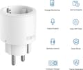 Miniatyrbild 4 av 10: TP-Link Tapo P115 - Mini Slim Plug - Smart Plug - Wifi-uttag - Energiövervakning - 4 st